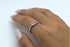 Ameya अमेय | Rosenquarz | Ring | Silber | Rhodiniert